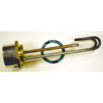 Incoloy immersion heater & stat 14"
