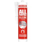 EVO-STIK All Purpose silicone sealant clear 310ml