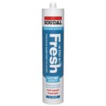 Soudal Stay Fresh Acetoxy Anti-Mould Silicone - Clear 290ml