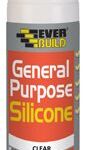 EVERBUILD silicone sealant clear 280ml