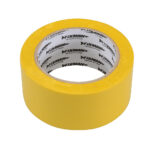 50mm x 33m Elec PVC Yellow Tape - 32mm Core