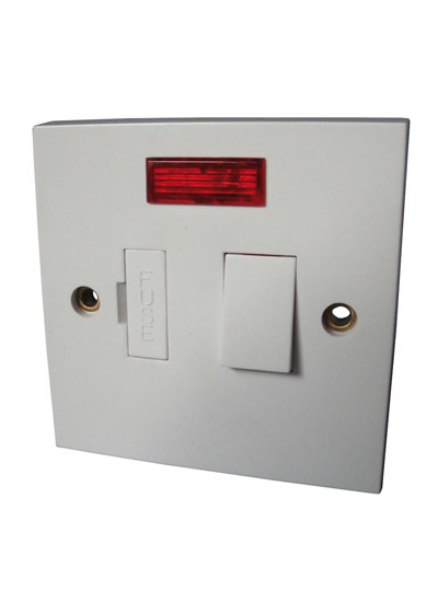 52520151-1.jpg 13A fused spur switched/neon - Image 1