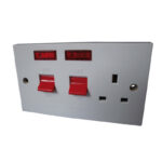 45A cooker connection unit & 13A socket