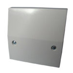 Cooker cable outlet plate