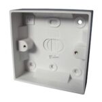 Plastic pattress box - single 45mm