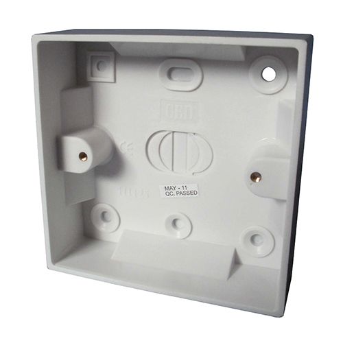 52520231-1.jpg Plastic pattress box - single 45mm - Image 1