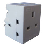 13A adaptor 2 way