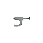 CABLE CLIP 6.0mm Round White - PK100