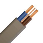Twin & earth cable 6242Y grey 1mm x50m