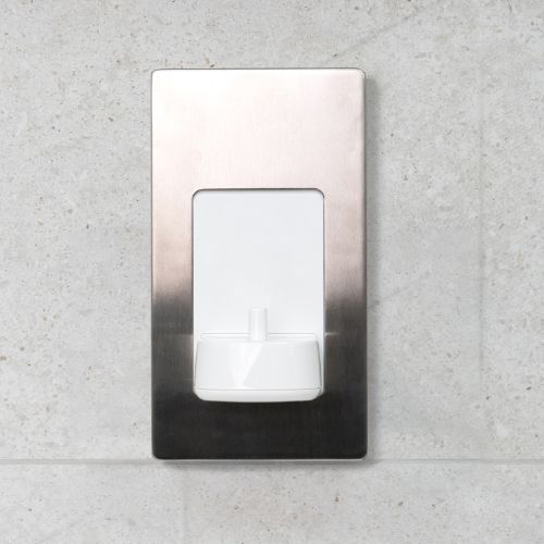 52630010-1.jpg In-Wall Elec T/Brsh Chrg - Brushed Steel - Image 1