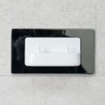 In-Wall Twin Elec T/Brsh Chrg P/Steel