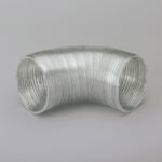 Aluminium flex round duct 4" dia x 3m