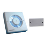 Low volts fan - 4"with p/supply & timer