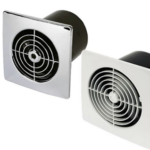 4" Low Profile Chrome Extractor Fan + Timer