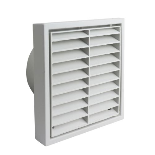 53515020-1.jpg 100mm multi fit outlet/louvre grille -white - Image 1