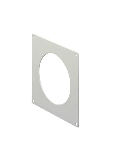 53515043-1.jpg Round wall plate white - Image 1