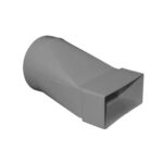 Std adaptor white 110 x 54mm