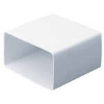 Vent hose connector - rectangular