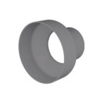 Circular reducer 150 x 125mm white