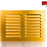 **9"x6" louvre vent chrome plated