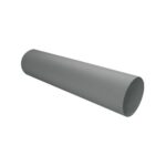 Rigid pipe 1 metre - Grey