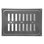 STAD BM353 9" x 9" hit & miss vent aluminium