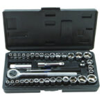 ROL Socket set 3/8" & 1/4" drive 40 pcs