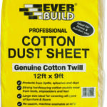 Twill dust sheet 12ft x 9ft