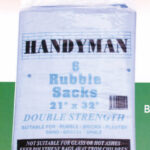 Rubble sacks 21" x 32" - 6 pack