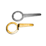 Immersion heater spanner - cranked type