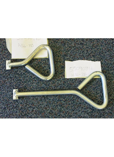 55090813-1.jpg Manhole lift key - galvanised steel 6" - Image 1