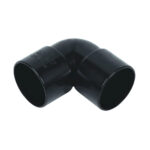 F-P ABS solvent 90' knuckle 40mm black
