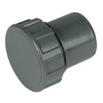 F-P ABS solvent access plug 32mm grey