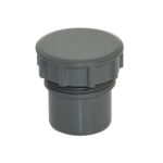 F-P ABS solvent access plug 40mm Anthracite