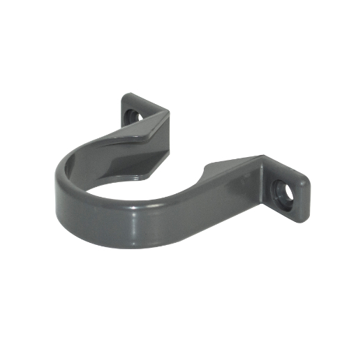 60011354-1.jpg F-P ABS solvent pipeclip 40mm Anthracite - Image 1