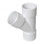 F-P ABS solvent 135deg branch 40mm white