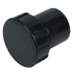 Floplast WS32B ABS Solvent Access Plug 50mm Black