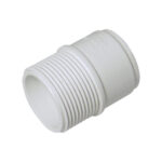 F-P ABS solv male adaptor 40mm white