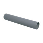 Floplast Push Fit Waste Pipe 50mmx3 metre Grey