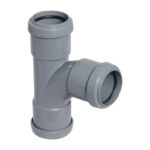 F-P p/fit waste tee 32mm grey