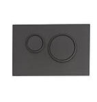 Fluidmaster Pneumatic Flush Plate Matt Black