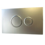 Fluidmaster Pneumatic Flush Plate Satin Finish