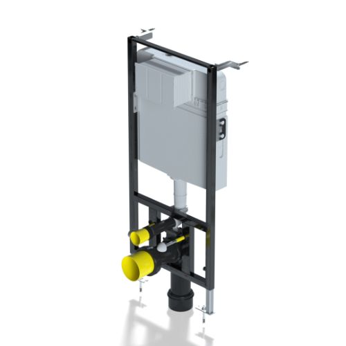 60041962-1.jpg 1.10M Slim Concealed Cistern With Adj Height Frame DF Silent Operation - Image 1