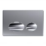 Tactile Plate - Matt Chrome