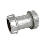 F-P comp waste coupling 40mm chrome