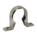 (1 = PK 3) F-P comp waste pipe clips 40mm (pk3) chrome