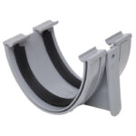 POLYPIPE Polyflow Grey Gutter Union  RD502