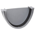 POLYPIPE Polyflow Grey Stop End External  RD507