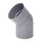 POLYPIPE Soil 110mm Grey Socket/Spigot Offset Bend 135 Deg  SB404