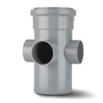 POLYPIPE Soil 110mm Grey Boss Pipe  SJ454